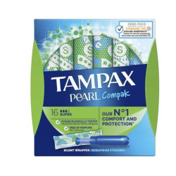 TAMPAX Compak Pearl Super...